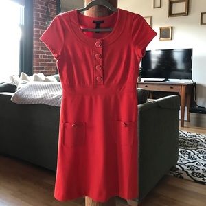 Beautiful vintage style red dress